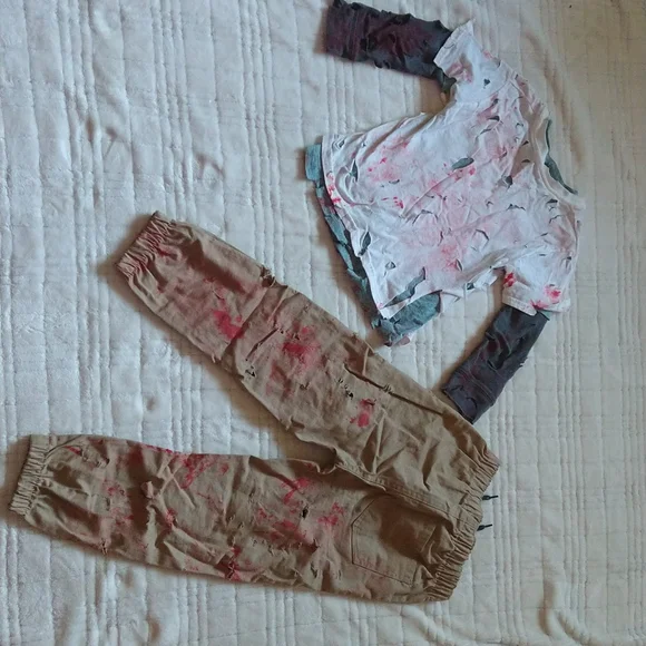 SIZE 4-5: Zombie Halloween Costume - Picture 5 of 9